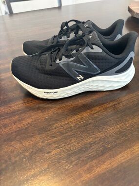 New Balance Woman’s Black and Gray Fresh Foam Running Sneakers